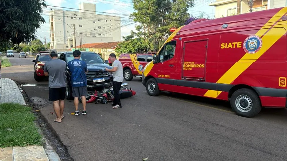 Acidente no Alto Alegre deixa mulher gravemente ferida em Cascavel