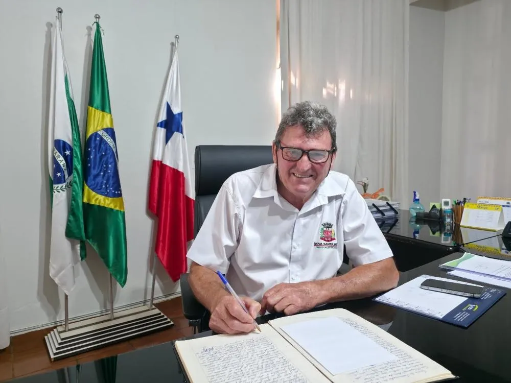 Vice-prefeito assume comando do Executivo em Nova Santa Rosa