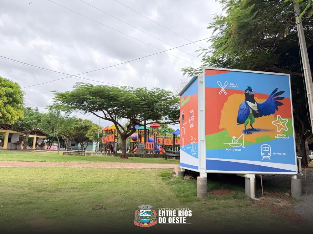 Entre Rios do Oeste amplia estrutura no Parque de Lazer