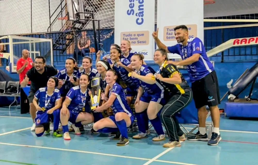 Nova Santa Rosa é campeã da Copa Sesc Verão de Futsal Feminino 
