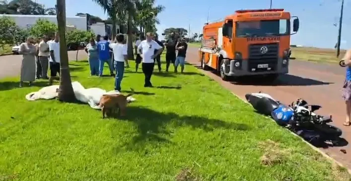 Motociclista morre em grave acidente na PR-574, em Cafelândia
