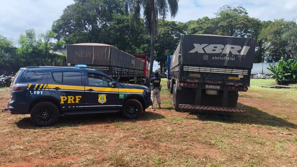 PRF reforça fiscalização de veículos estrangeiros nas rodovias federais