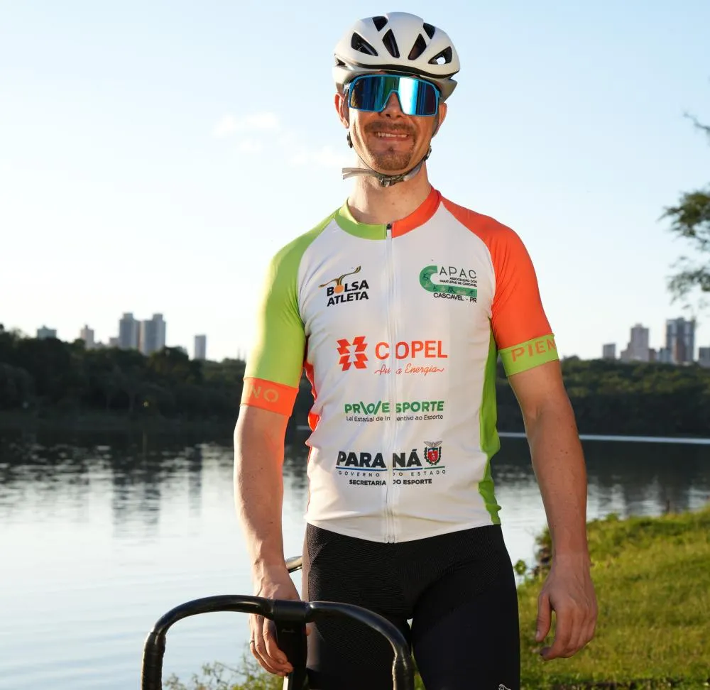 Paranaense Luís Carlos Steffens disputa Pan-Americano de Paraciclismo de Pista e Estrada em Indaiatuba/SP