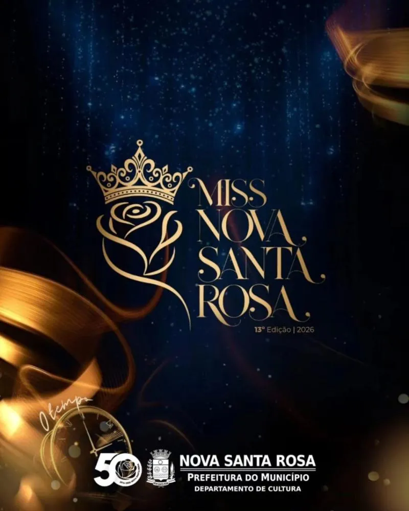 Ingressos para o Miss Nova Santa Rosa 2026 já estão disponíveis