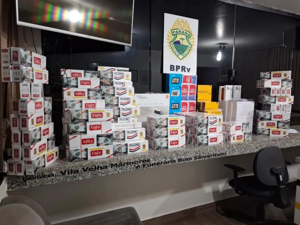 Operação Sinergia IV resulta em apreensões de contrabando na região Oeste