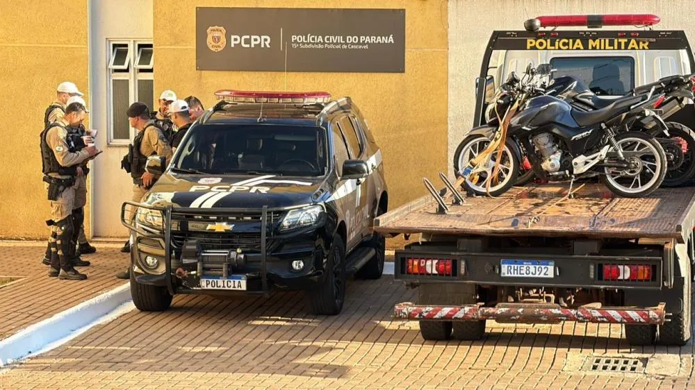 Operação “Equilíbrio Perdido” mira motocicletas irregulares em Cascavel