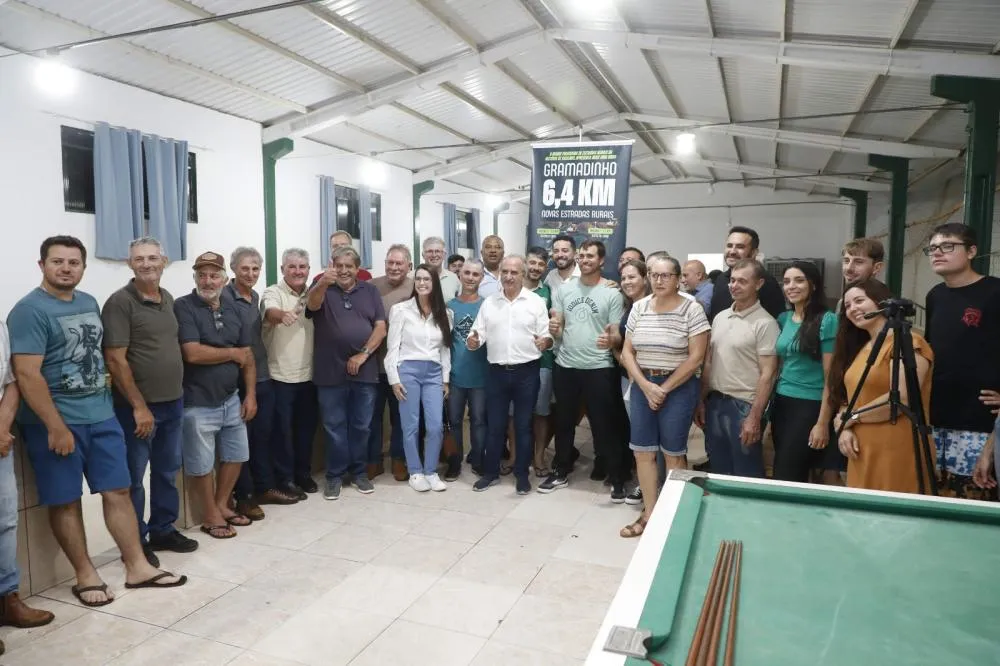 Cascavel anuncia pacote de pavimentação rural já com anúncio de 22,3 km de novas obras em Gramadinho
