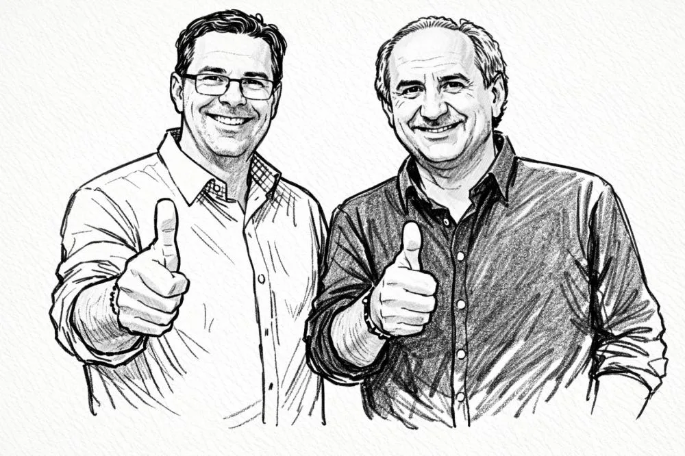 Alécio Espínola e Renato Silva