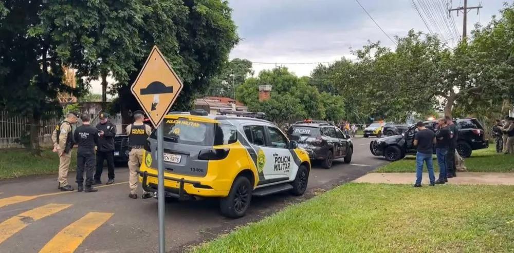 Operação contra quadrilha da BR-277 termina com dois suspeitos mortos em Santa Terezinha de Itaipu