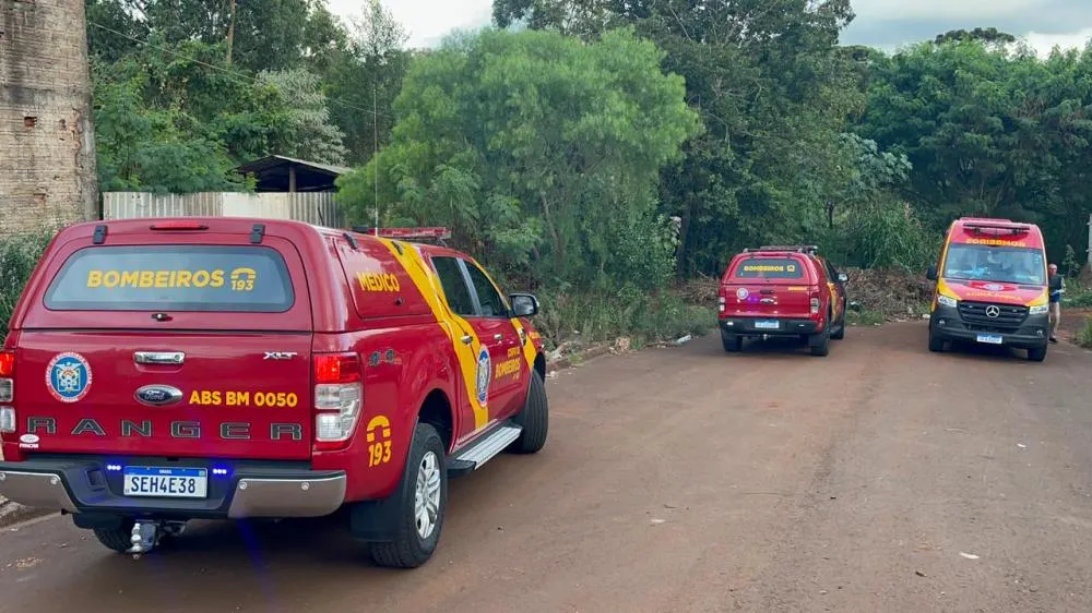 Bombeiros são acionados para resgatar criança vítima de afogamento em Cascavel