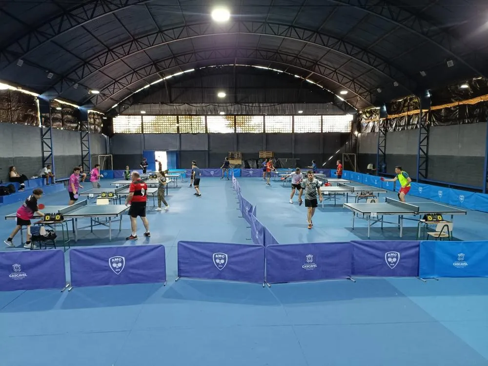 Cascavel recebe a 3ª edição do Torneio Pré-Escolares de Tênis de Mesa no dia 28 de março