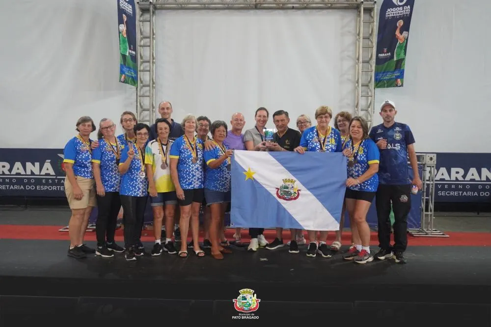 Pato Bragado conquista 5º lugar geral na Série Ouro dos Jogos da Integração do Idoso