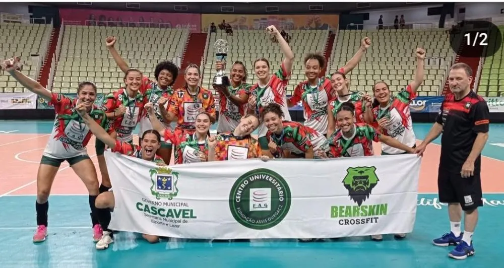 Equipe cascavelense pronta para levantar o caneco Foto:Redes socizis