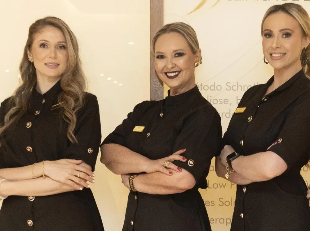 Marinês Toigo e equipe