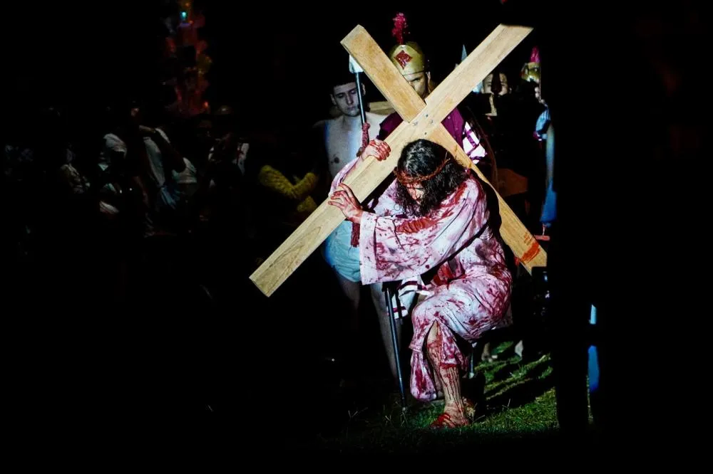 Semana Santa em Cascavel terá encenações da Paixão de Cristo e deve reunir milhares de fiéis
