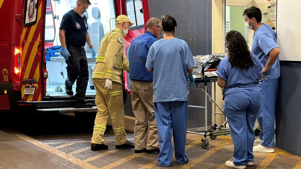 Homem é baleado e suspeito é preso em flagrante após ação conjunta das forças policiais