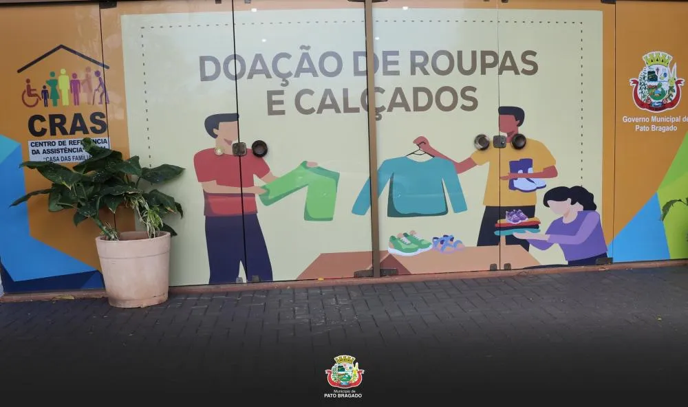 Pato Bragado inicia arrecadação de roupas e cobertores para a Campanha do Agasalho