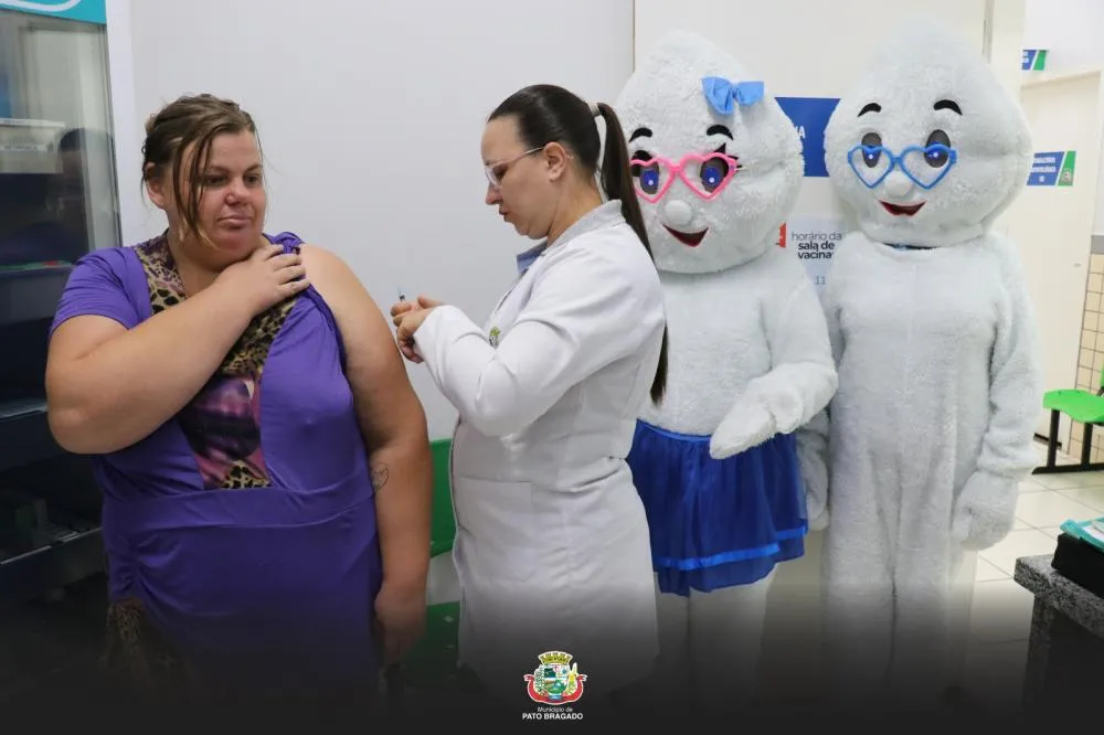 Pato Bragado reforça proteção da população com Dia D de vacinação