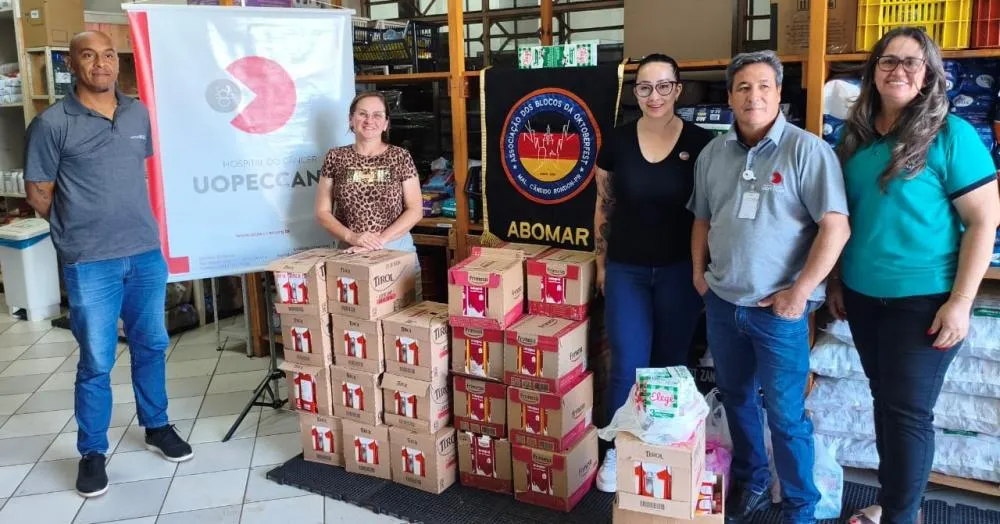 Solidariedade marca Oktoberfest de Marechal Rondon com doação de leite a hospitais da região