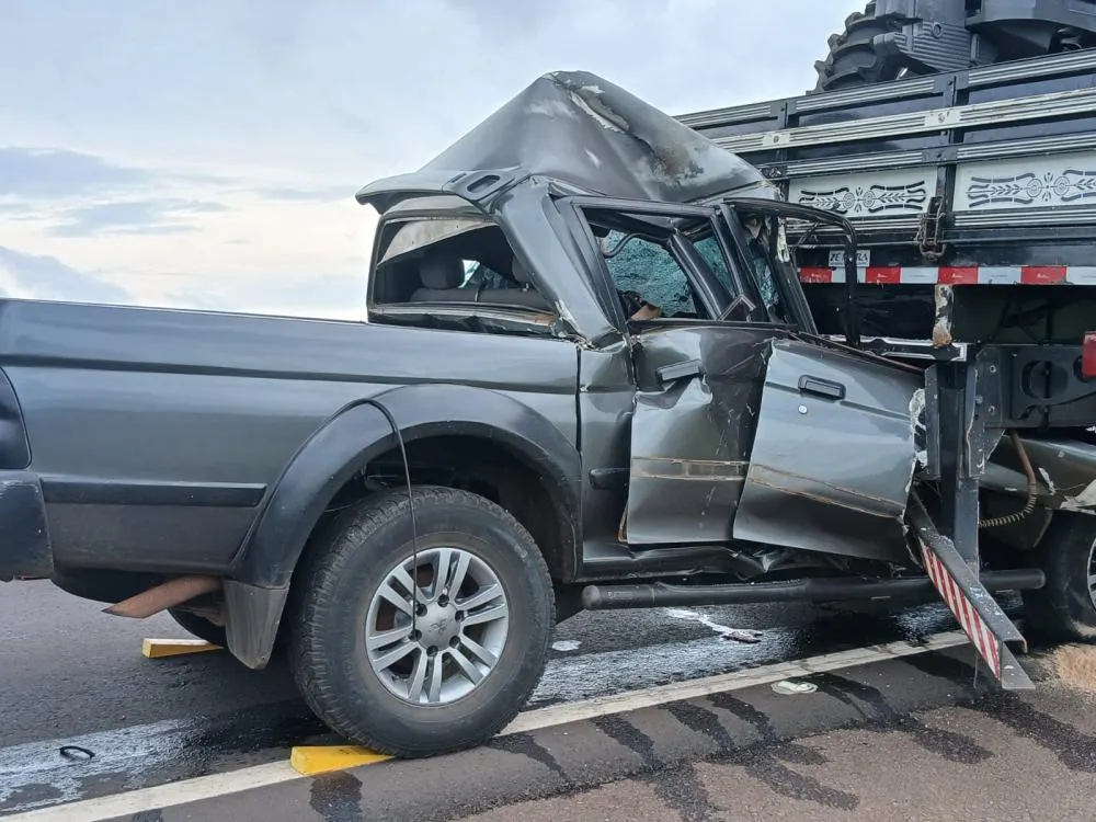 Motorista morre em grave acidente na BR-163