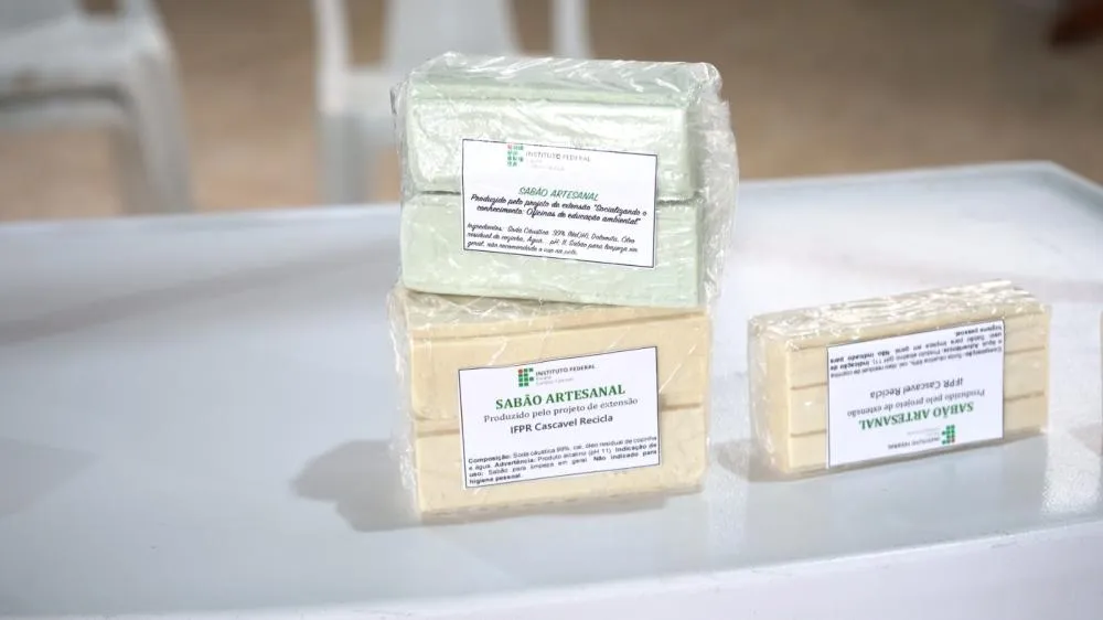 Prefeitura e IFPR abrem inscrições para oficina gratuita de produção de sabão com óleo residual de cozinha