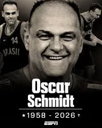 Morre Oscar Schmidt, maior nome do basquete brasileiro e referência mundial