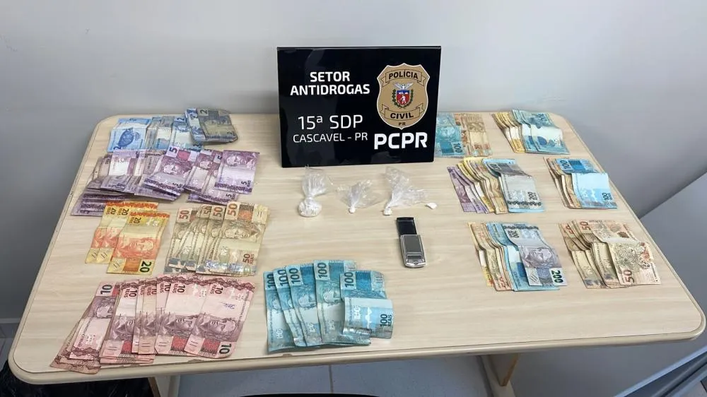 GDE cumpre mandado judicial e prende casal por tráfico de drogas em Cascavel