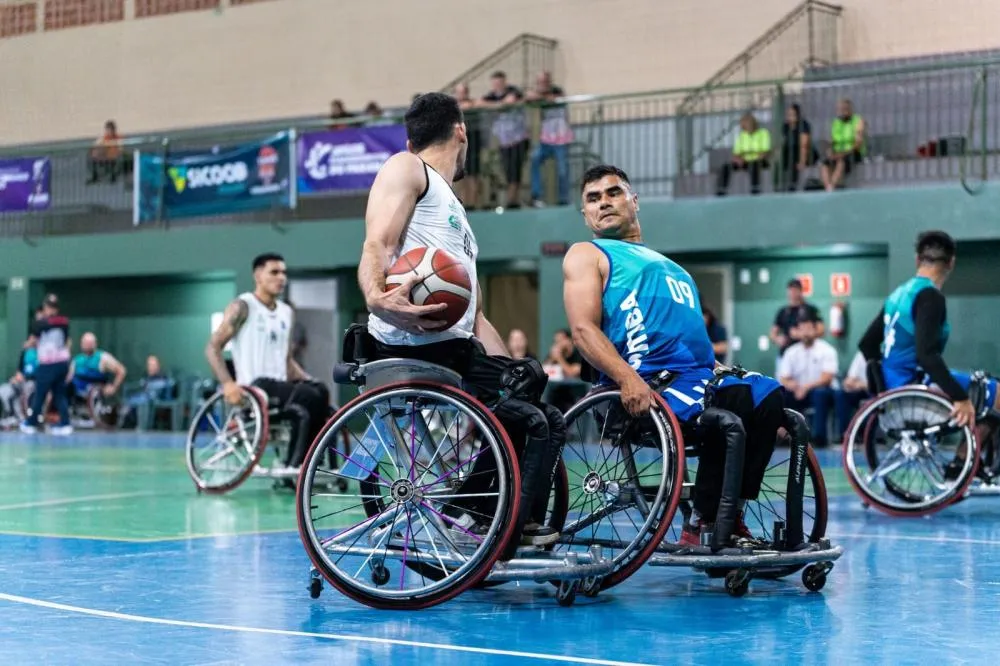 Cascavel recebe Copa nacional de basquete em cadeira de rodas