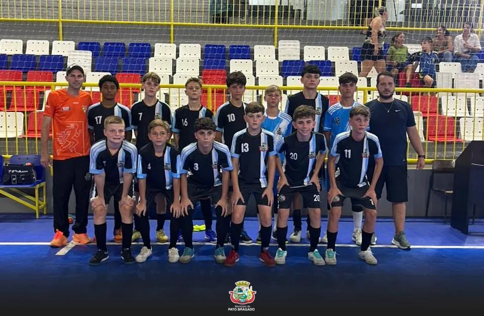 Pato Bragado Sub-14 estreia com vitória sobre Guarapuava no Paranaense NFP 2026