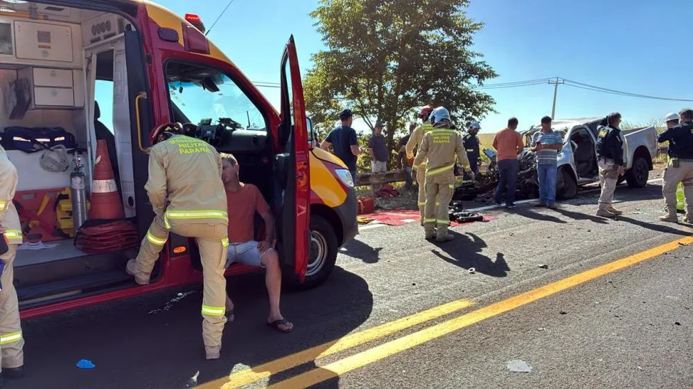 Quatro ficam gravemente feridos em acidente na BR-369