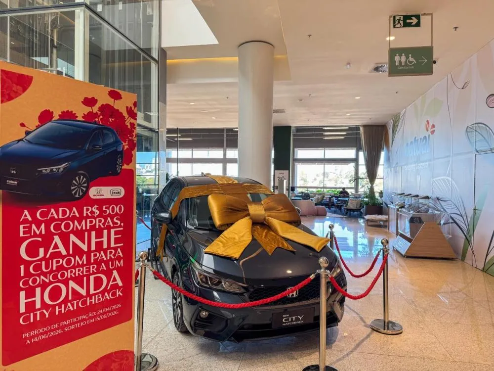 Catuaí Shopping Cascavel lança campanha de Dia das Mães com sorteio de carro e brinde exclusivo