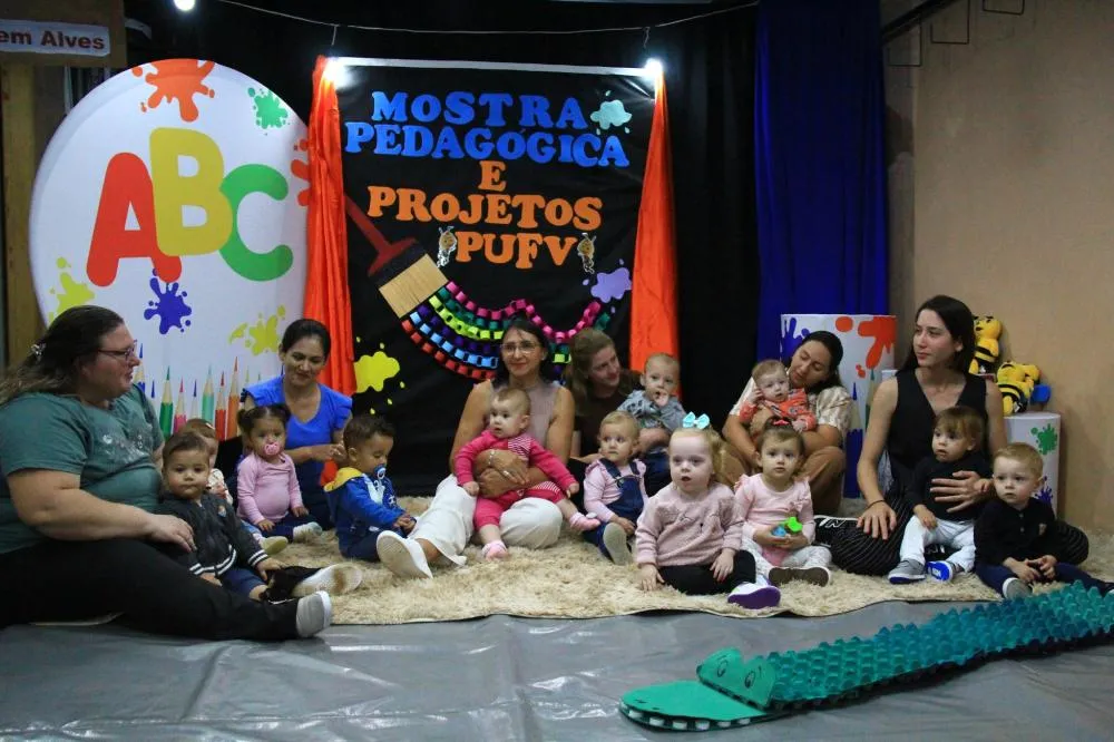 CMEI ABC de Nova Santa Rosa realiza Mostra Pedagógica com exposição de projetos do Programa A União Faz a Vida