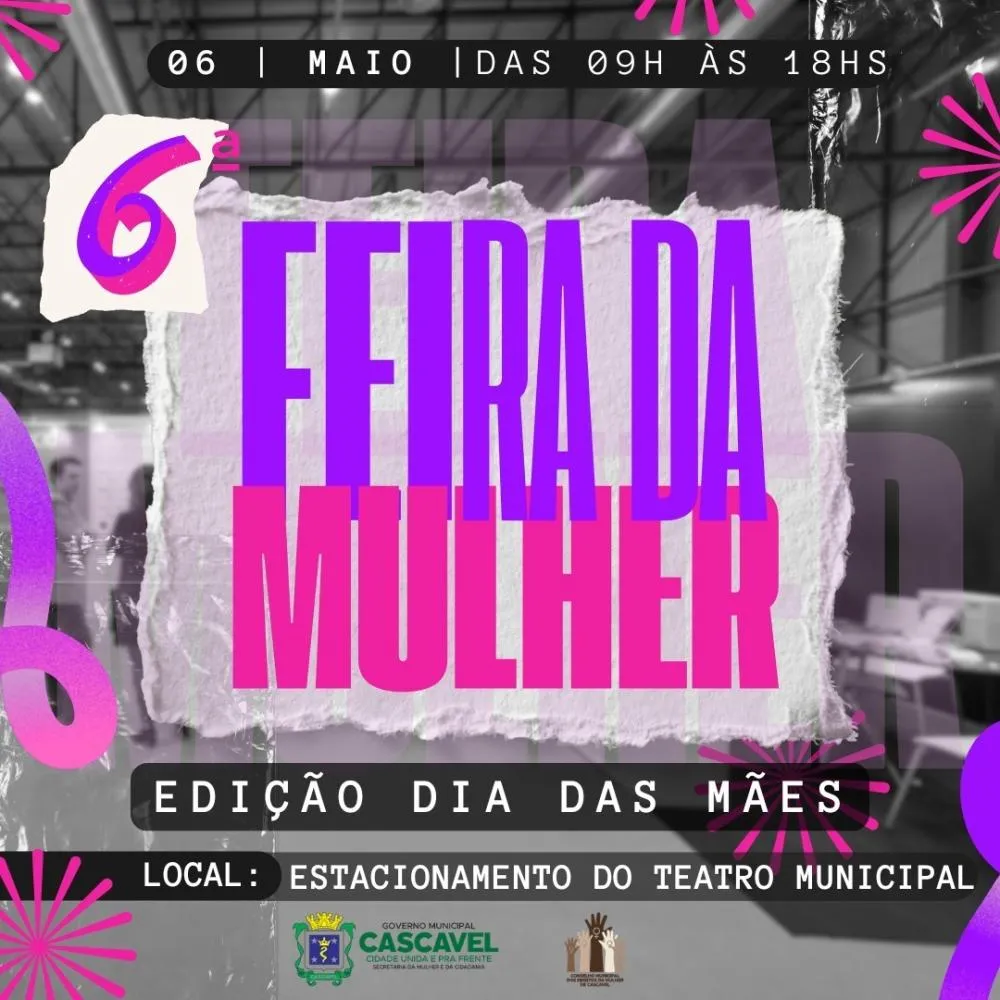 Feira da Mulher reúne 120 expositoras e serviços gratuitos nesta quarta-feira