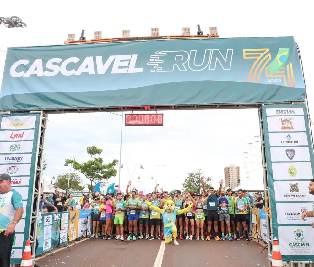 Cascavel Run arrecada mais de 2,5 toneladas de ração para animais
