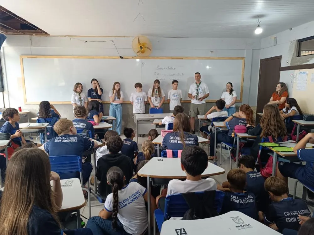 Jovens Escoteiros de Marechal se destacam na Gincana dos Jovens Lindeiros ao Lago de Itaipu