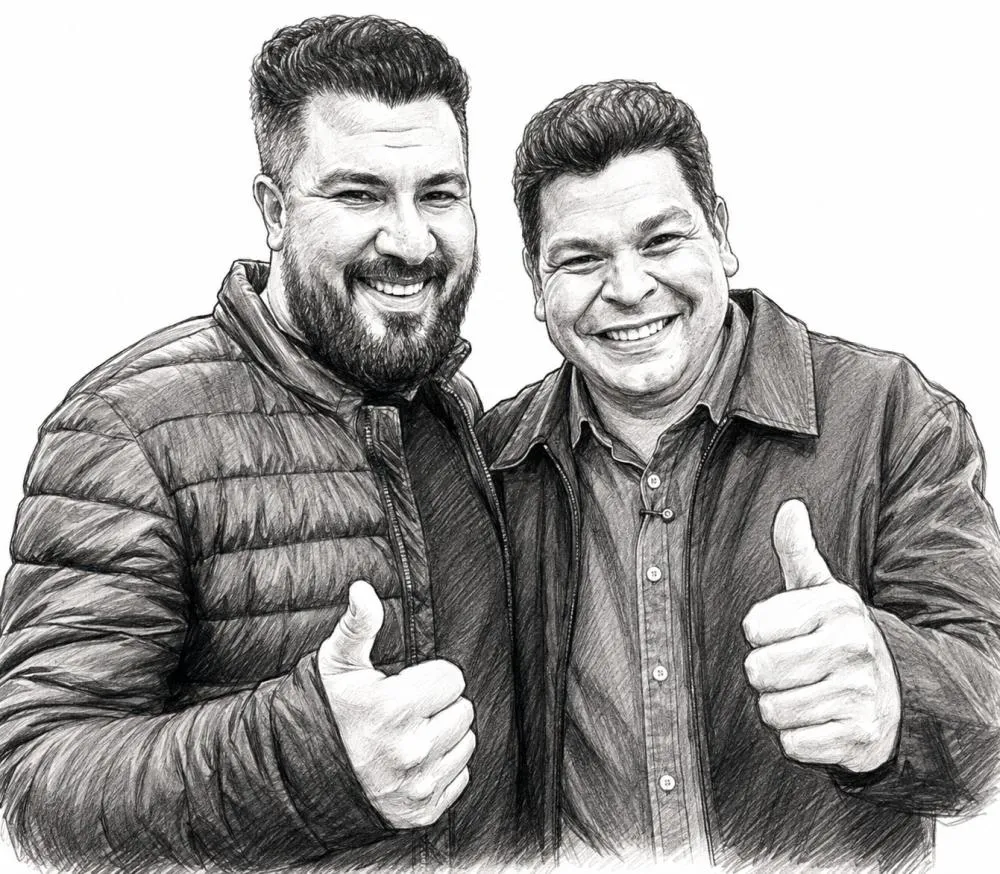 Edson Souza e Gugu Bueno