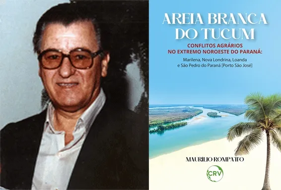 O arquiteto Ciro Bucaneve e o livro de Maurílio Rompatto sobre a Areia Branca do Tucum 
