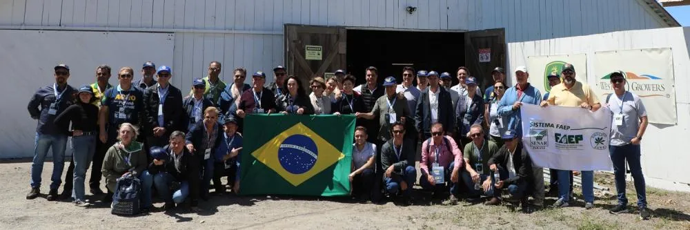Na Califórnia, produtores do Paraná conhecem o uso de robôs no meio rural