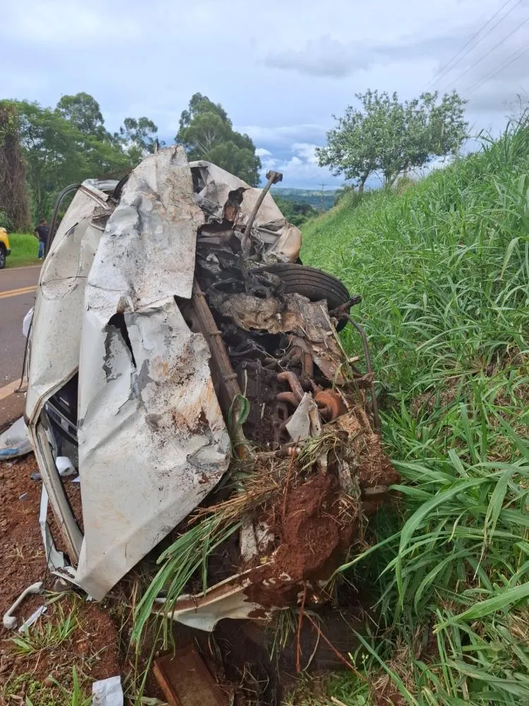 Jovem morre em colisão frontal em Vera Cruz do Oeste