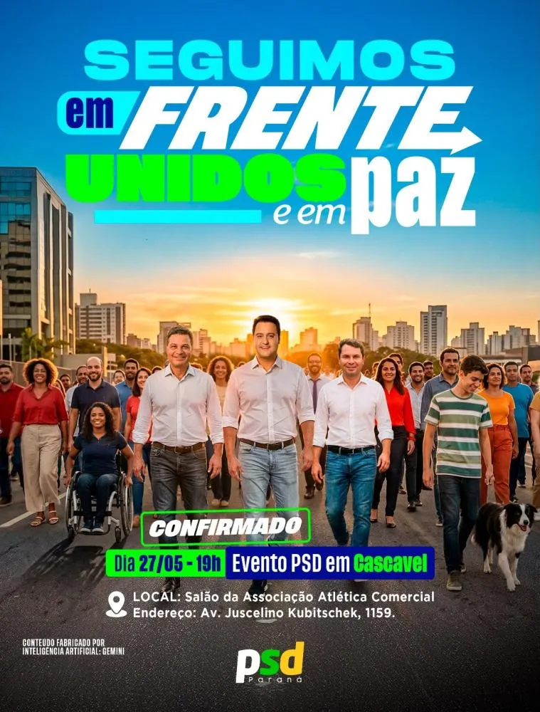 Com mais de 200 prefeitos no Estado, PSD promove encontro regional em Cascavel