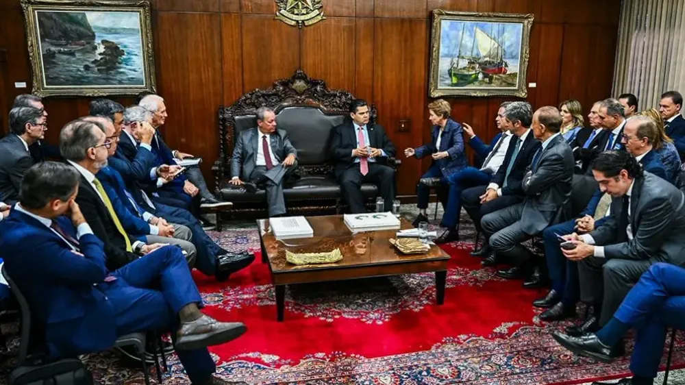 Líderes empresariais pedem que Senado deixe discussão, após eventual aprovação na Câmara, para depois das eleições. (Foto: Pedro Gontijo/Agência Senado)