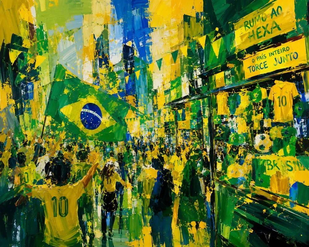 O mês da Copa chegou e, com ele, muitas oportunidades para sua empresa interagir com os clientes a partir de um assunto que eles amam | Criada por IA