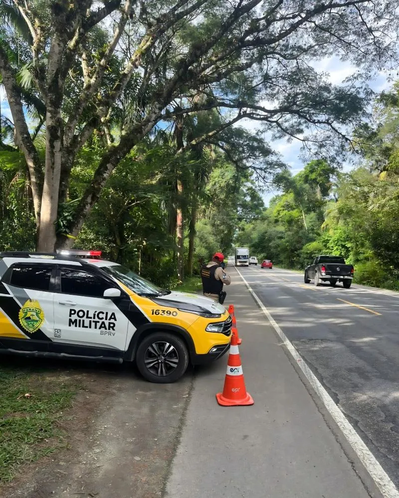BPRv reforça fiscalização com bafômetro e radar móvel em rodovias