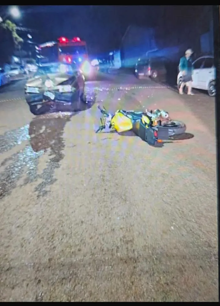Motorista embriagado é preso após colisão frontal que matou motociclista em Corbélia