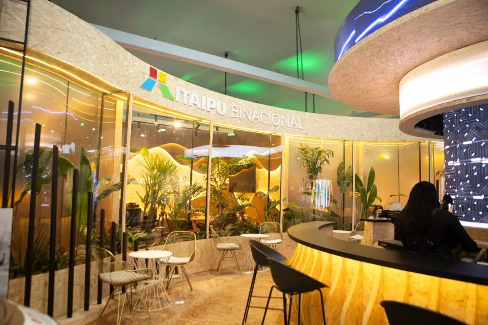 Estande de Itaipu na COP30 faz um convite para o futuro sustentável