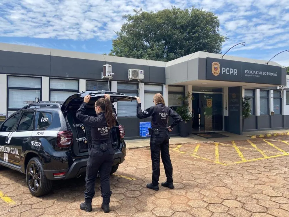 Investigadores da Delegacia da Mulher de Cascavel cumpriram mandado de prisão preventiva expedido pelo Juizado de Violência Doméstica nesta segunda-feira (8).