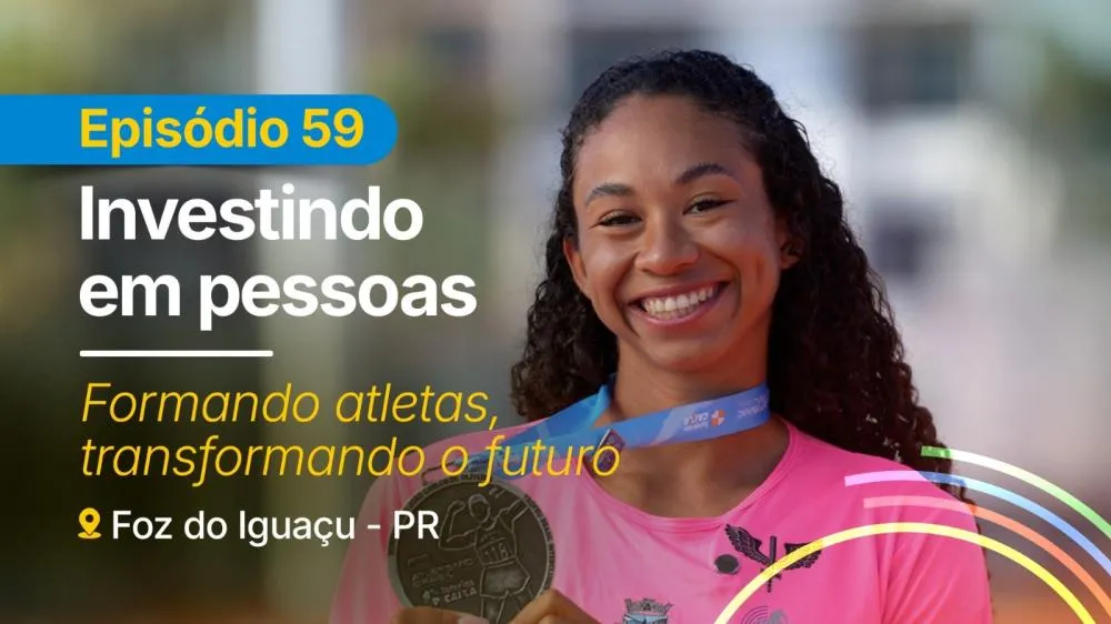 Instituto de Atletismo de Foz do Iguaçu é destaque em novo episódio de websérie da Itaipu