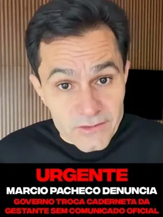 O deputado estadual Marcio Pacheco utilizou as redes sociais para apontar a falta de transparência na alteração do documento federal.