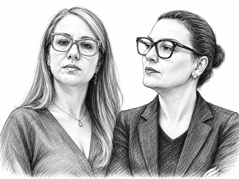 Gislaine BurakI e Gilsiane Peiter