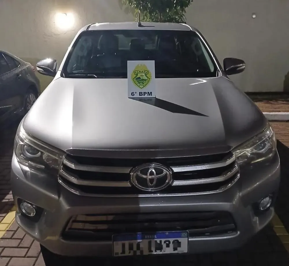 Preso pela Polícia Civil homem suspeito de furtar Hilux em Cascavel